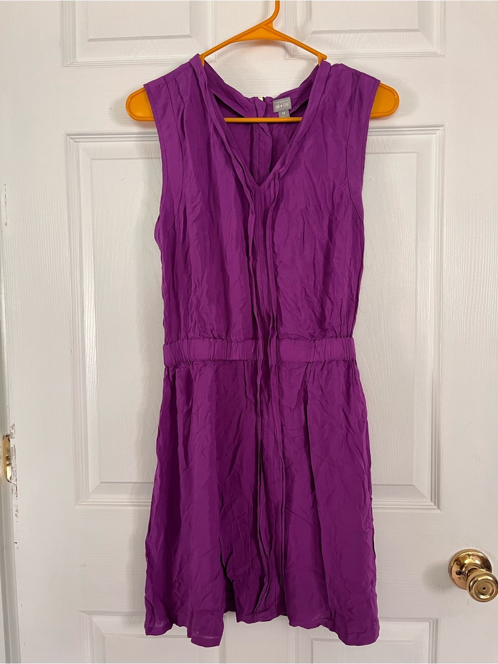 Converse purple sleeveless casual dress